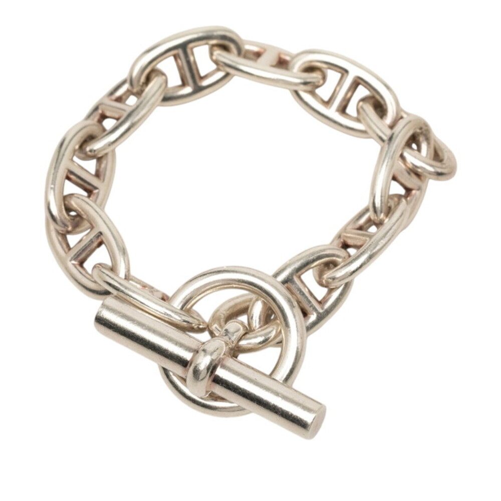 HERMES Silver Charm Bracelet